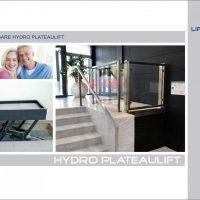 Brochure van de hydro plateaulift